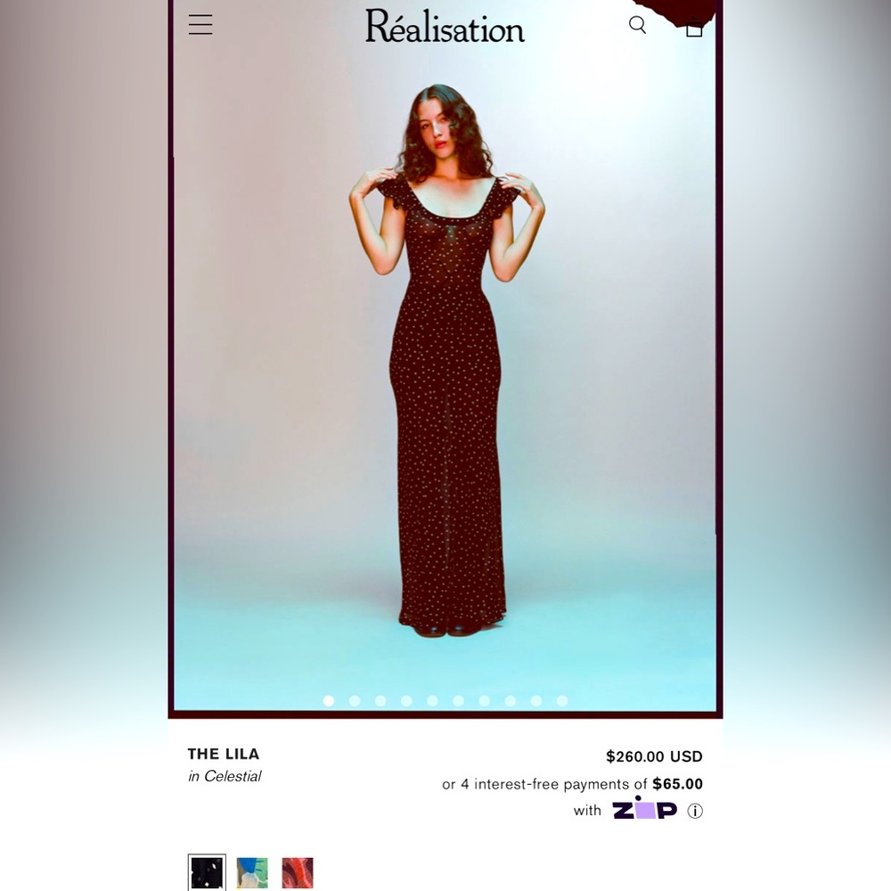 Rèalisation Par The Lila Dress in Celestial